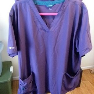 Timberland purple scrub top size 3x
